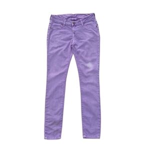 Vibrant Purple Skinny Jeans for Women